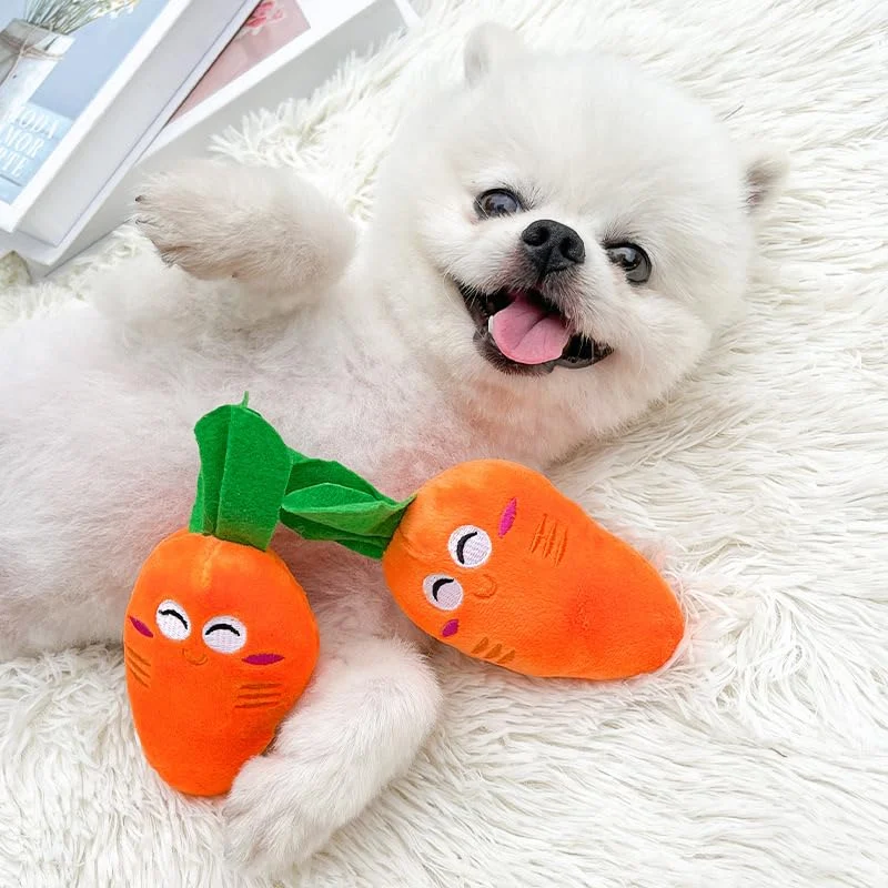 Plush Chicken Leg Dog Chew Toy - Soft Durable Pet Chewing For Small Medium Dogs Puppy… — image 3