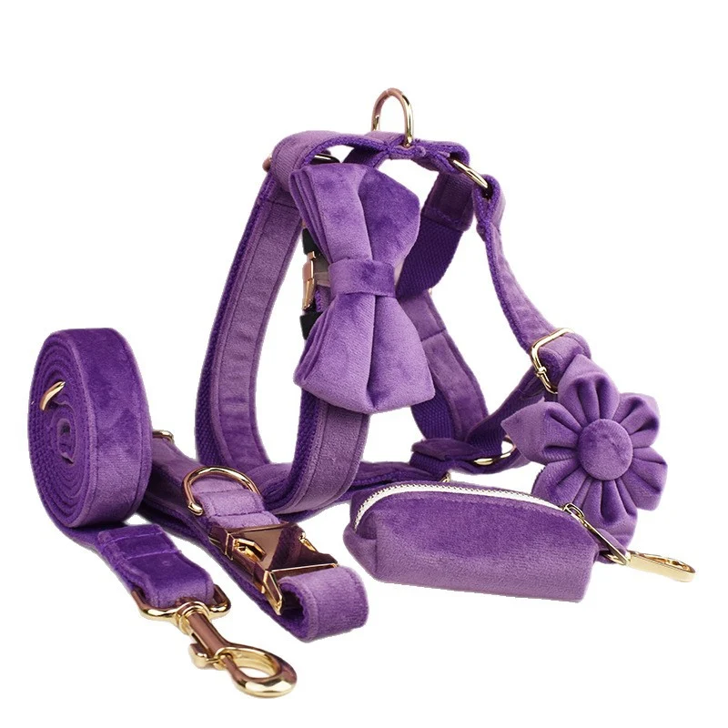 Plush Dog Collar And Leash Pet Supplies — image 3