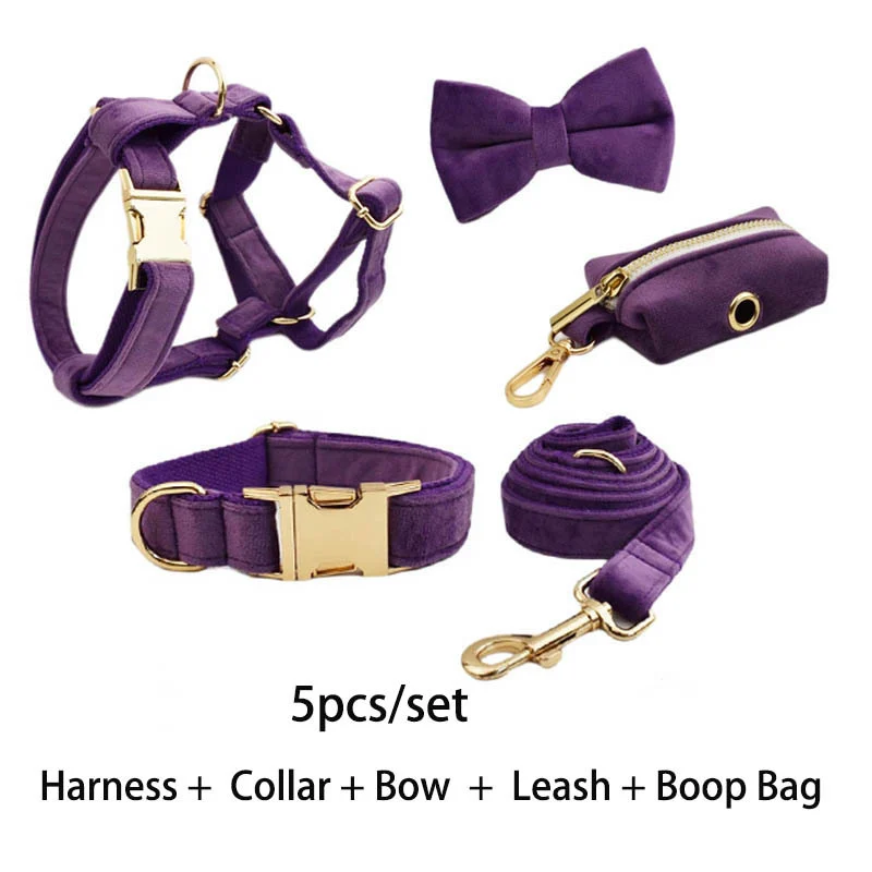 Plush Dog Collar And Leash Pet Supplies — image 12