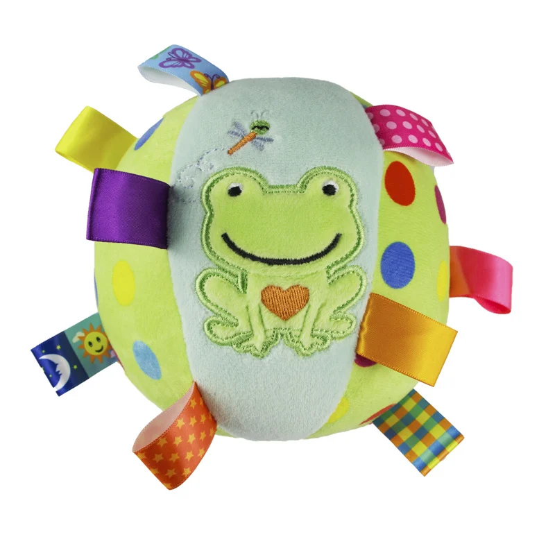 Plush Dog Sound Ringing Ball, Interactive Pet Toy, Teeth Cleaning, Chewing Big Dog, Little — variant image