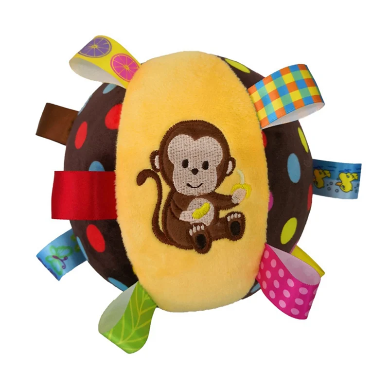 Plush Dog Sound Ringing Ball, Interactive Pet Toy, Teeth Cleaning, Chewing Big Dog, Little — image 6