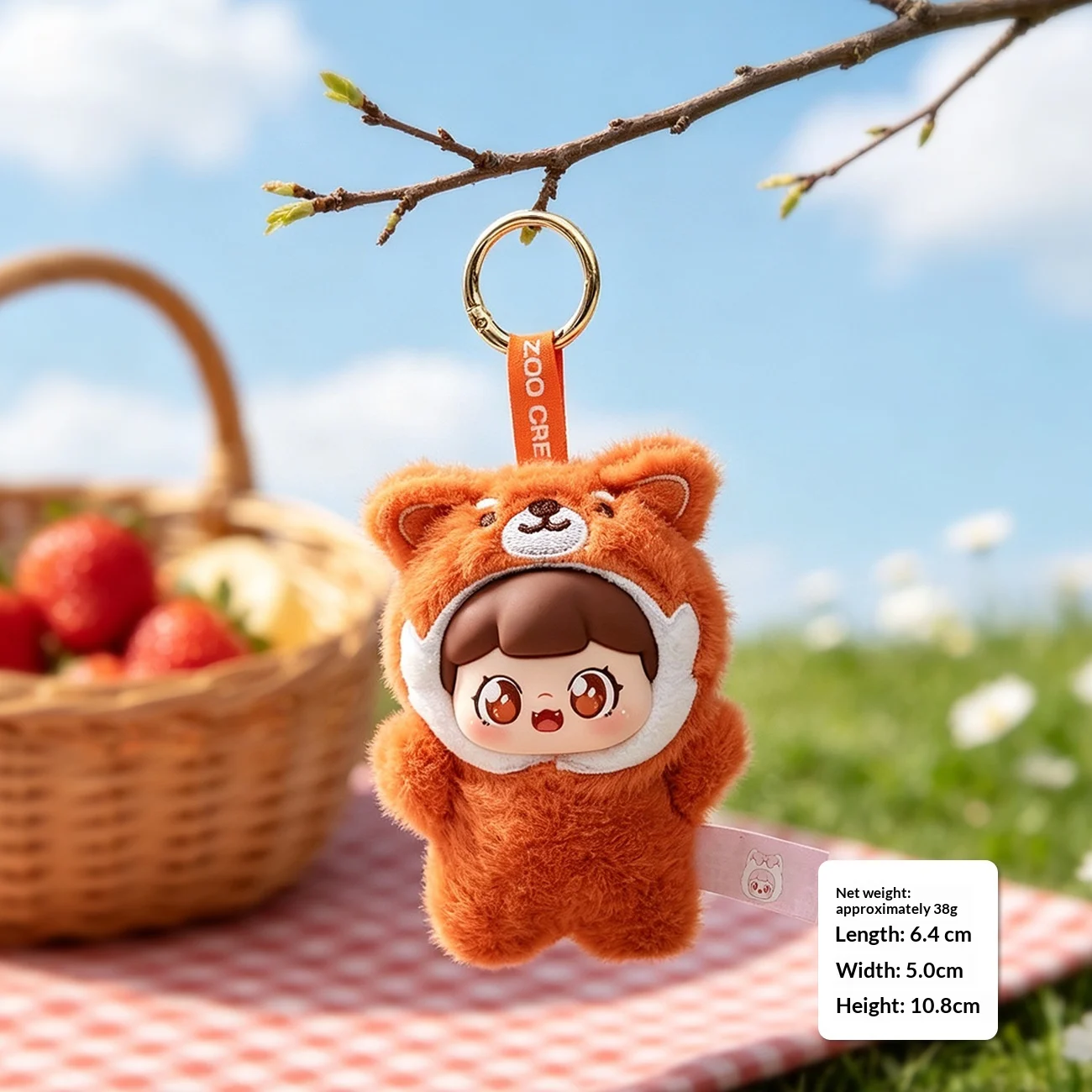 Plush Sweet Cub Animal Series Keychain — image 7