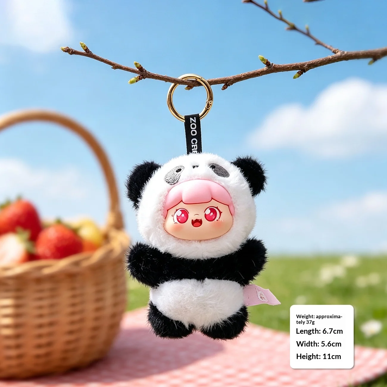 Plush Sweet Cub Animal Series Keychain — image 8