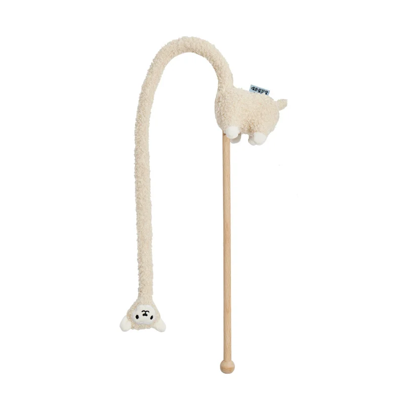 Poop Laboratory Alpaca Cat Teaser Sound Toy — image 3
