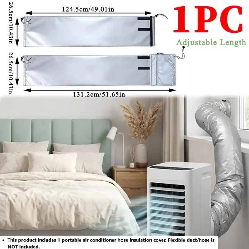 Portable Air Conditioning Duct Protective Cover, Universal AC Thermal Insulation… — image 5