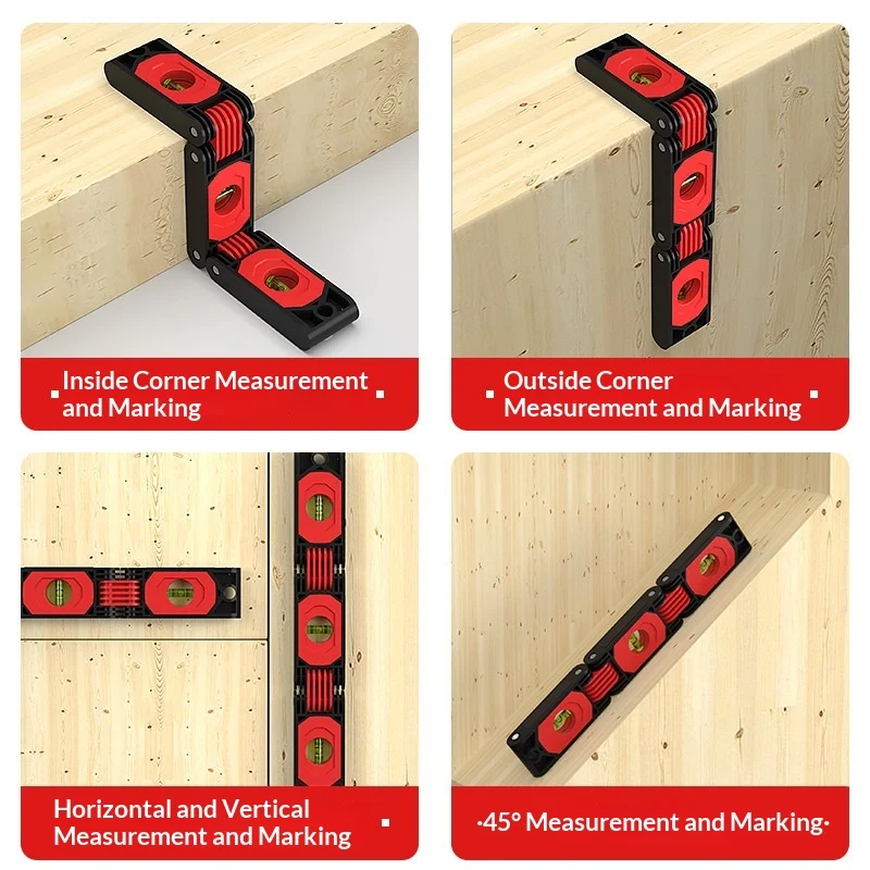 Portable Angle Measuring Instrument Folding Level — image 2
