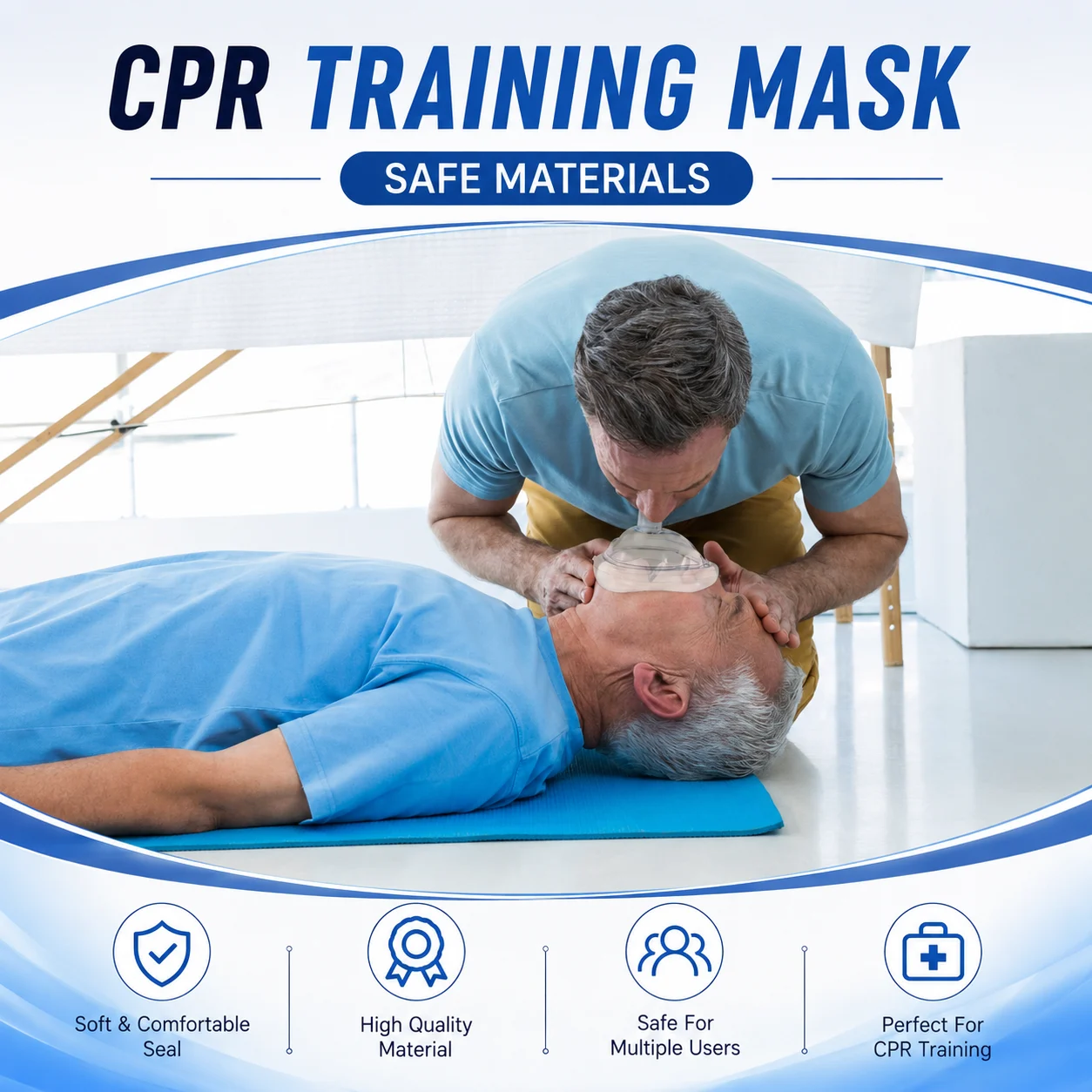 Portable Anti Choking Rescue Device With Grown-up & Child Masks, Reusable First Aid… — image 8