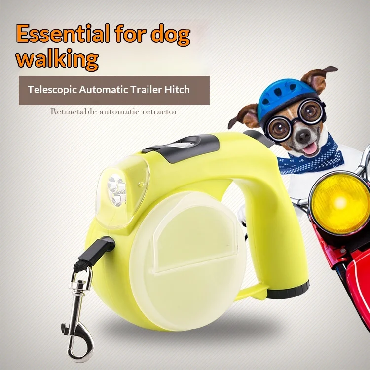 Portable Automatic Retractable Dog Leash — image 1