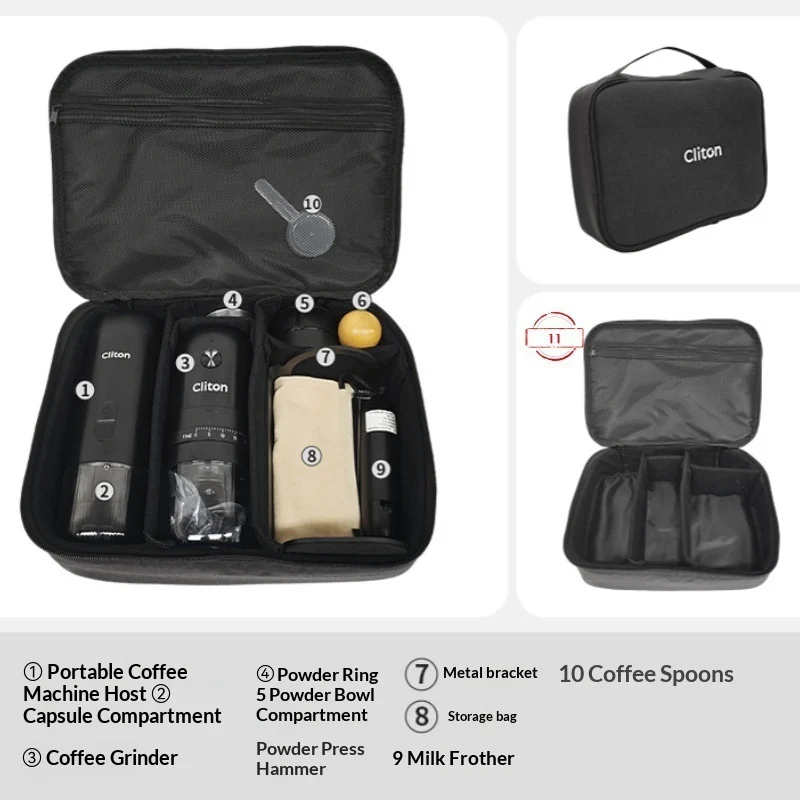 Portable Coffee Maker Storage Bag Outdoor Gear Organizer — image 6