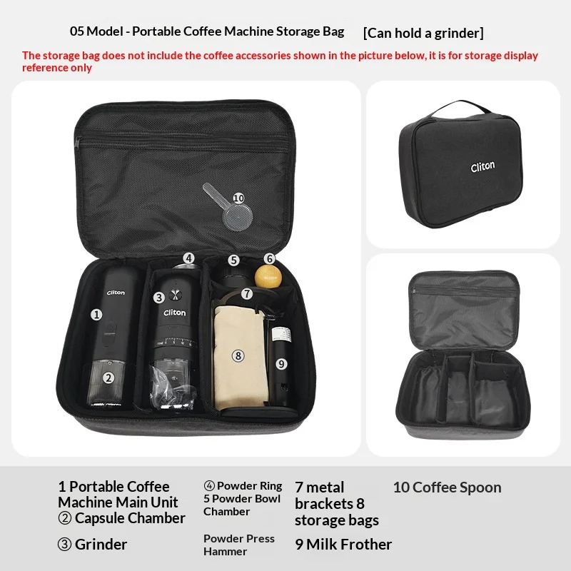 Portable Coffee Maker Storage Bag Outdoor Gear Organizer — image 5