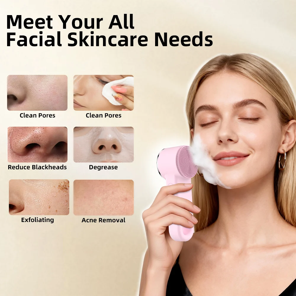 Portable Compact Hot Cold Face Cleaner Heat Clean Converge Pore Management Tool For… — image 3