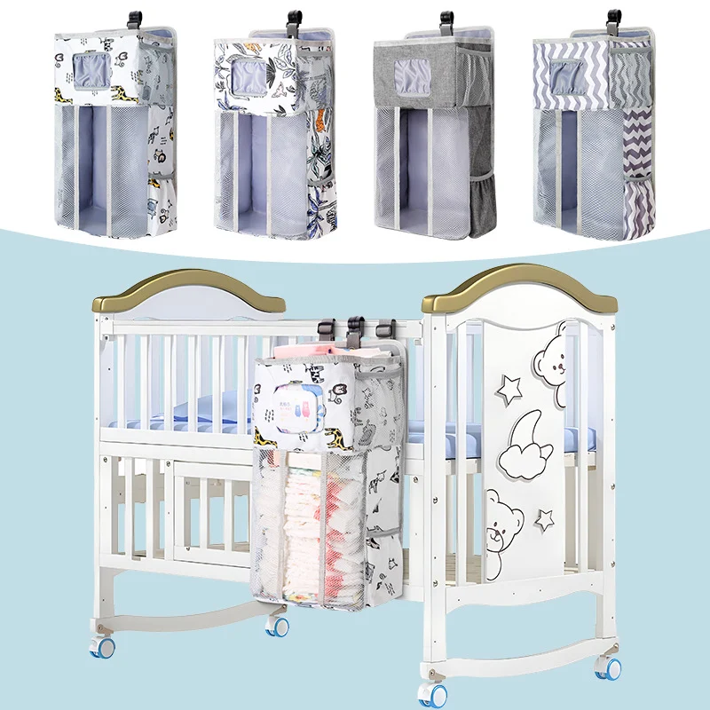 Portable Crib Hanging Bag Multi-functional Storage Organizer — image 3