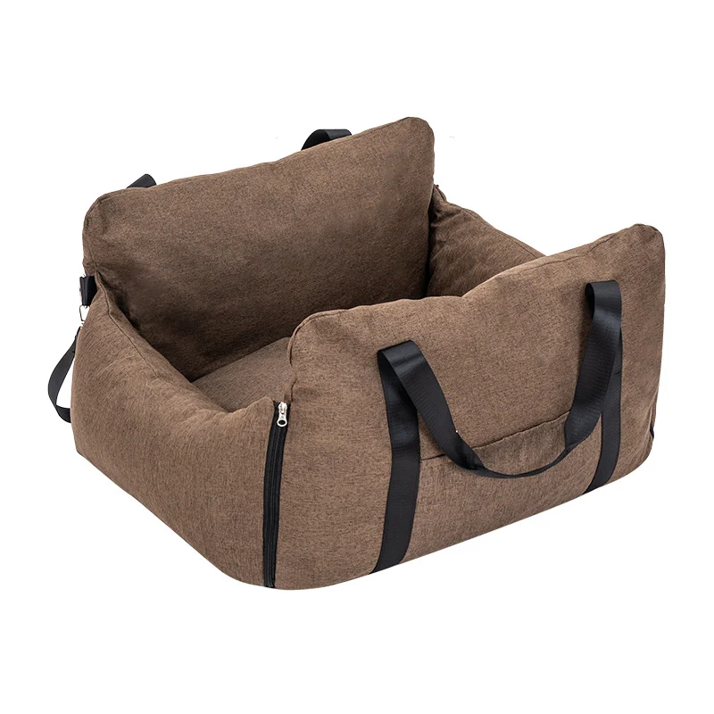 Portable Dog Car Seat Large Size Washable Pet Booster Detachable Travel Bed For Anti… — image 3