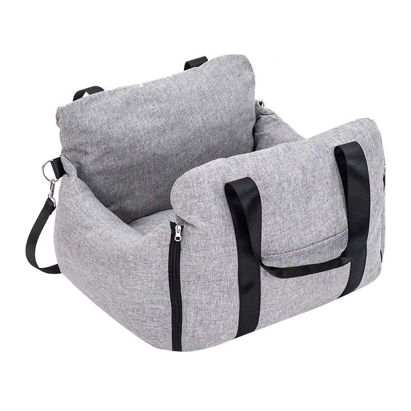 Portable Dog Car Seat Large Size Washable Pet Booster Detachable Travel Bed For Anti… — image 4