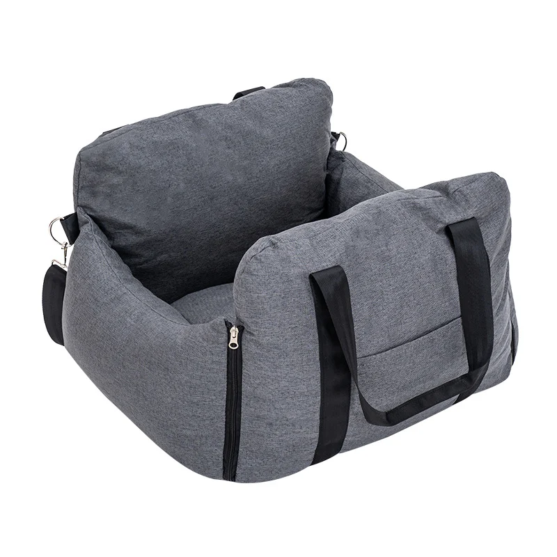 Portable Dog Car Seat Large Size Washable Pet Booster Detachable Travel Bed For Anti… — image 8