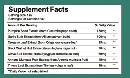 Portable Drops For Promoting Intestinal Digestion And Nutritional Supplementation — image 2