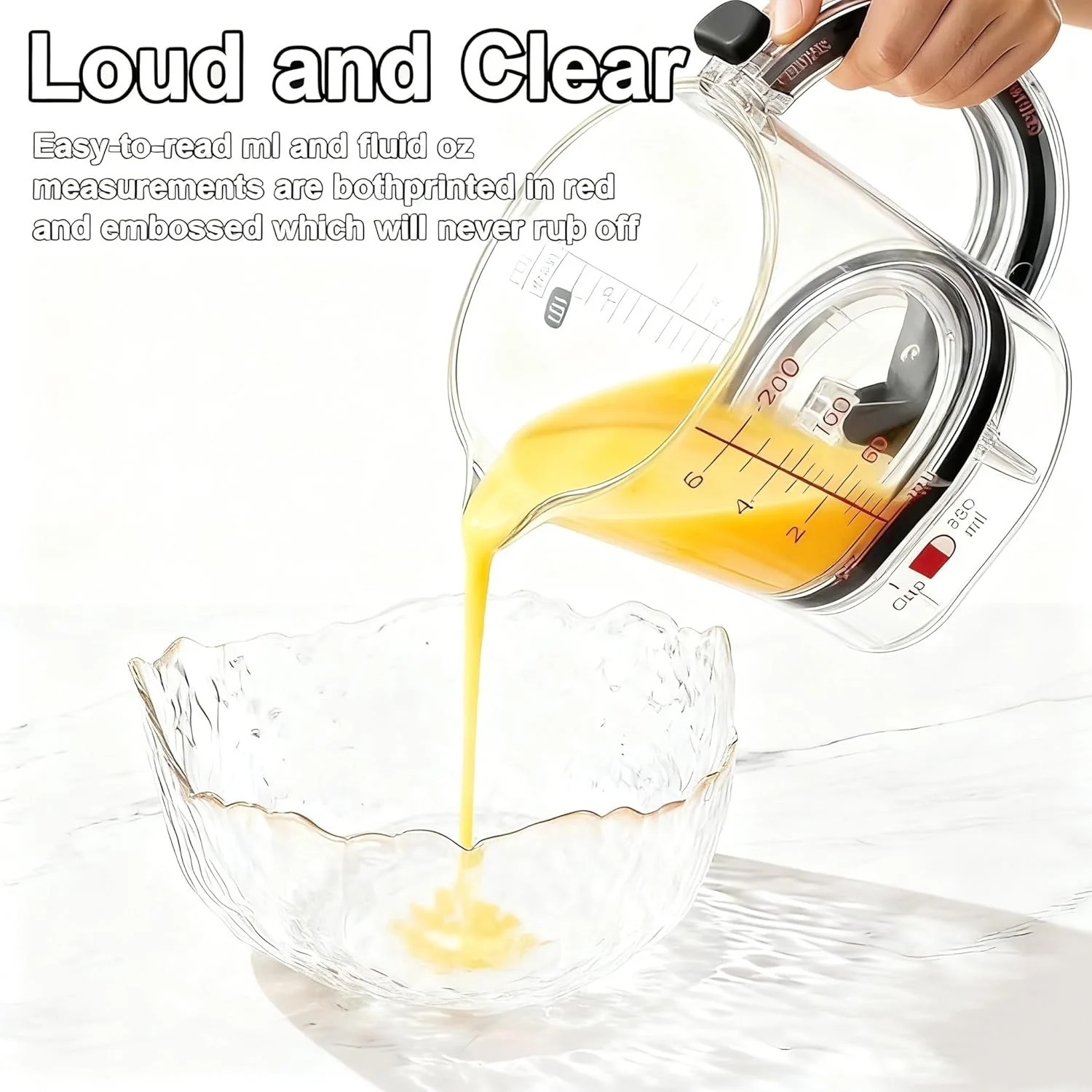 Portable Four-in-one Adjustable Measuring Cup — image 6