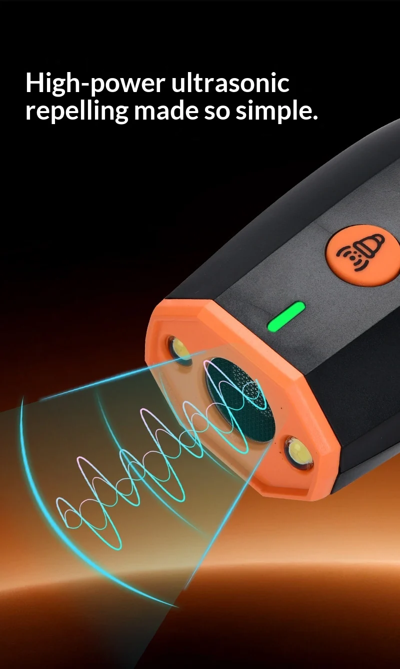Portable Handheld Ultrasonic Dog Repeller — image 2