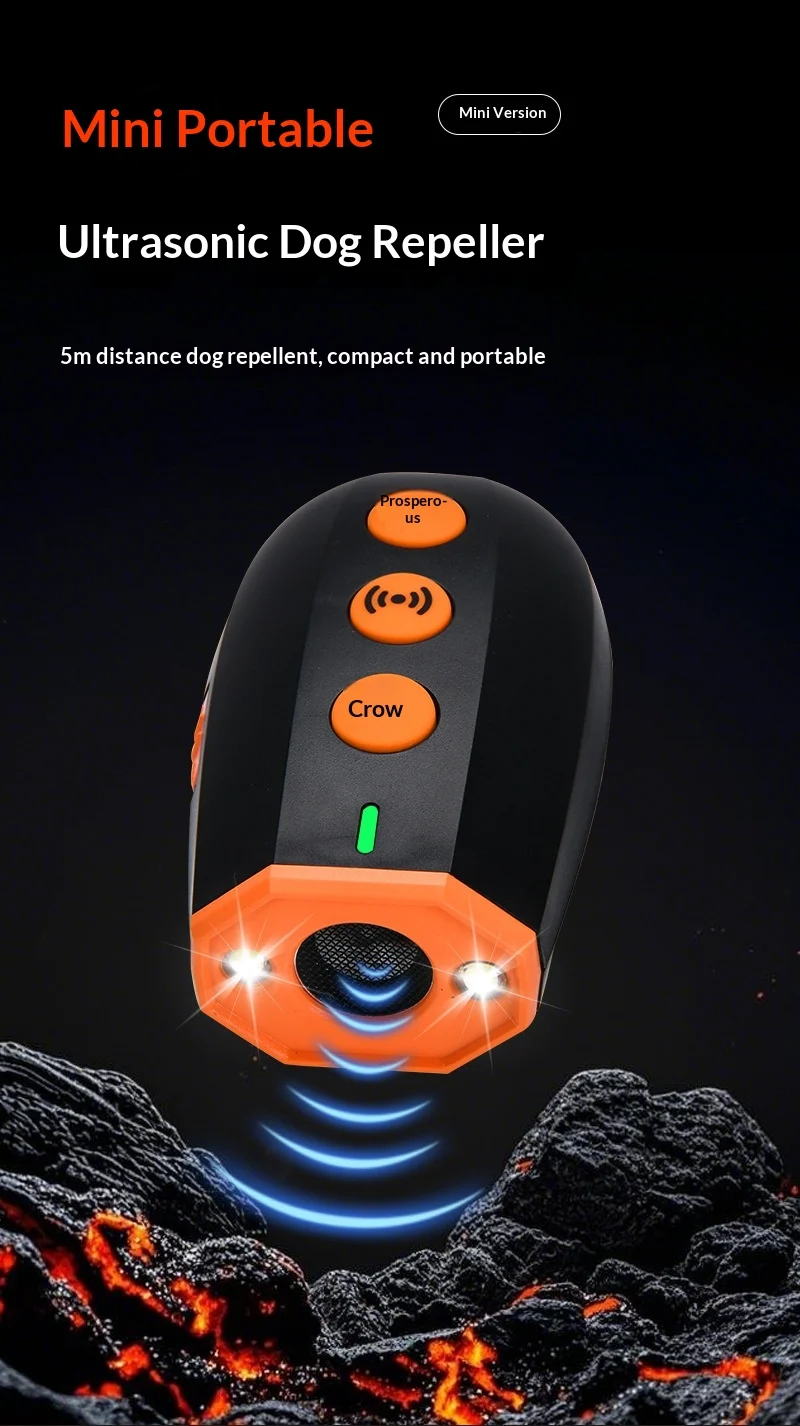 Portable Handheld Ultrasonic Dog Repeller — image 5