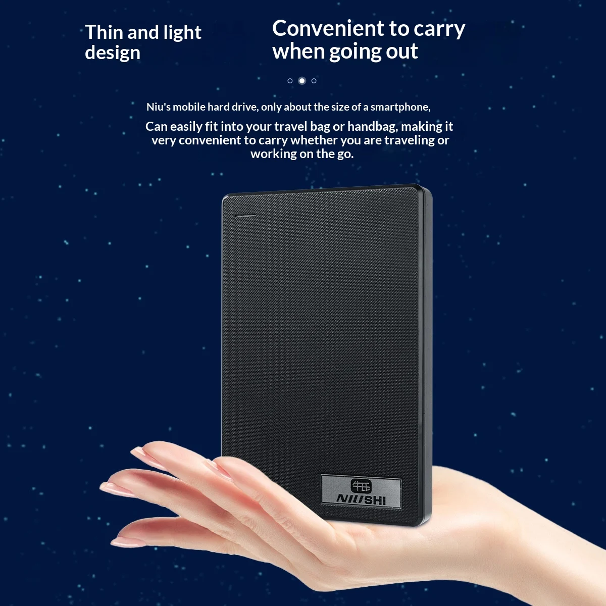 Portable High-speed External Hard Drive — image 2