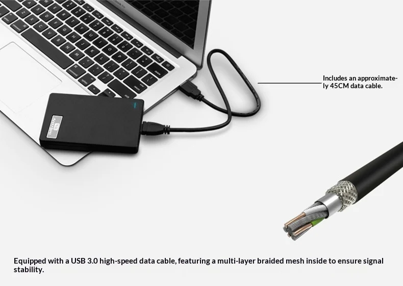 Portable High-speed External Hard Drive — image 5