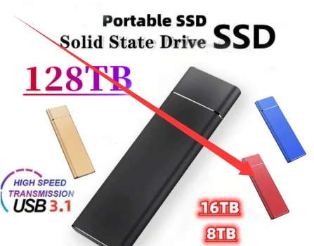 Portable Mobile Phone Computer Solid State External Hard Disk — image 4