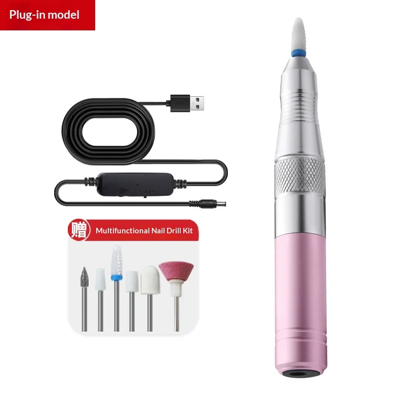 Portable Nail Art Tool For Removing Polish And Dead Skin As Well Buffing Nails — image 2
