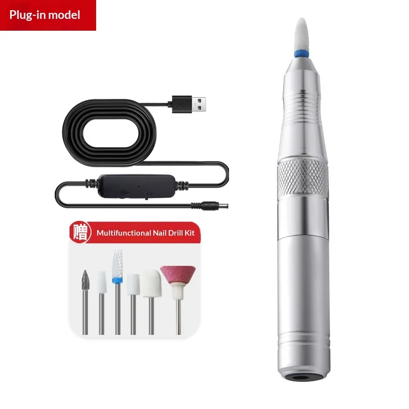 Portable Nail Art Tool For Removing Polish And Dead Skin As Well Buffing Nails — image 3