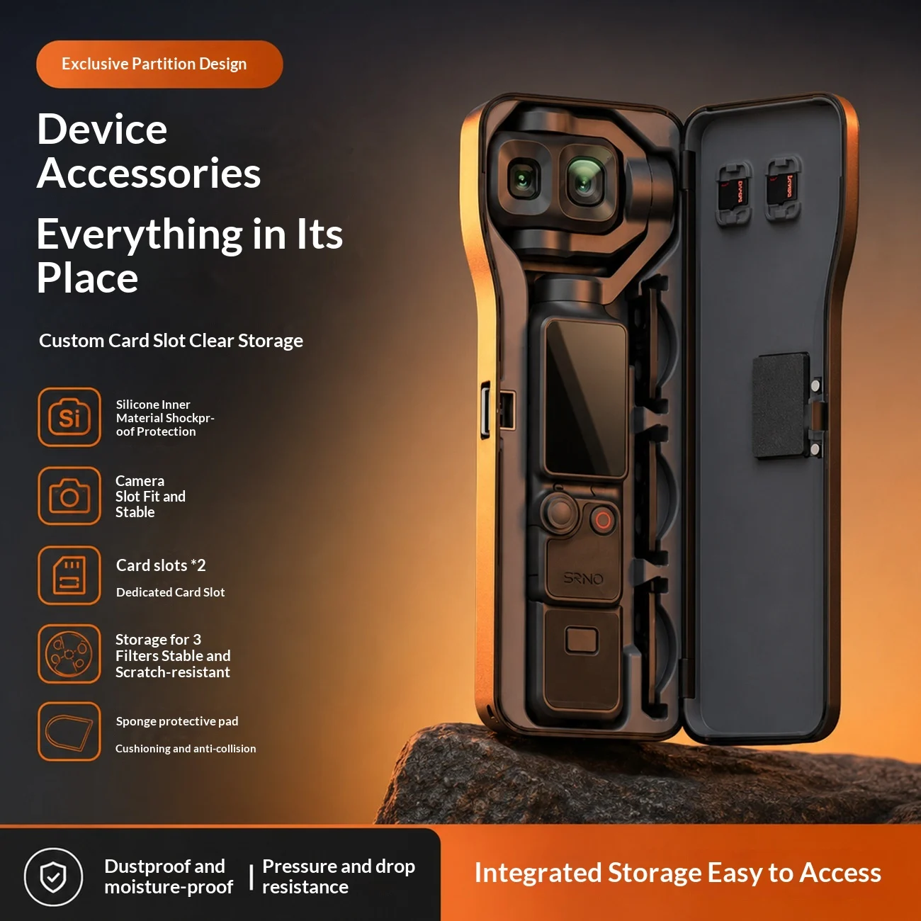 Portable Protective Accessory Case For Action Cameras — image 2