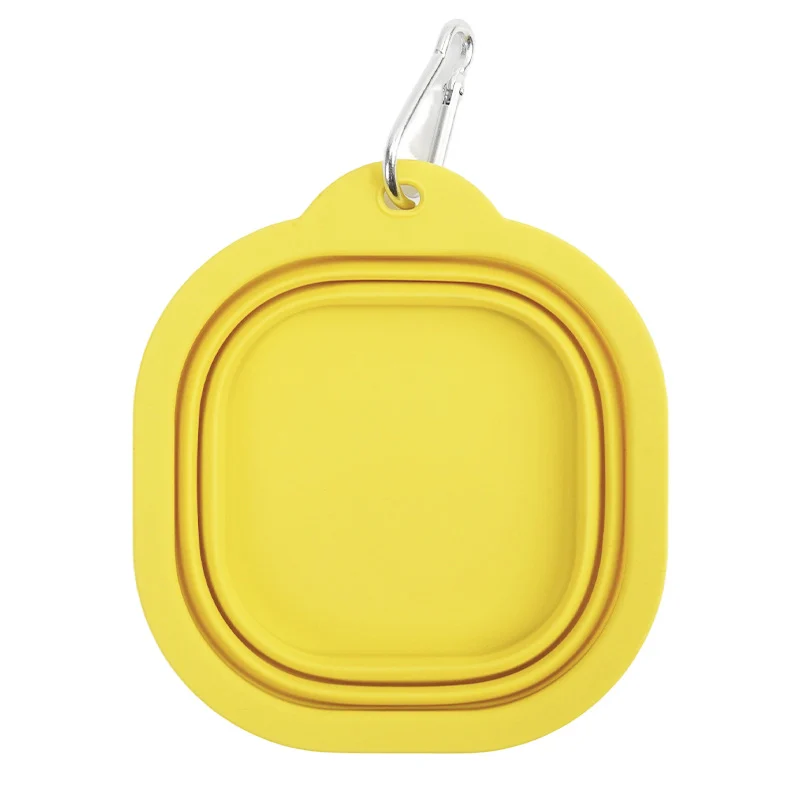 Portable Travel-friendly Foldable Silicone Pet Bowl — image 3