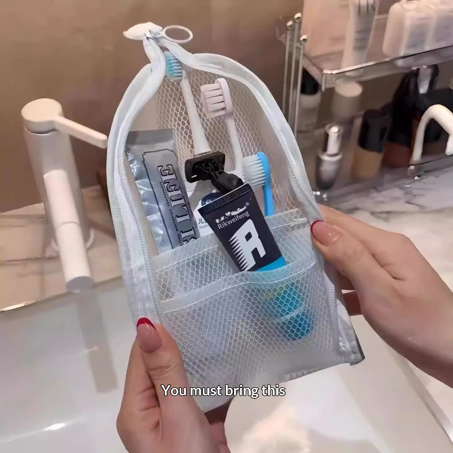 Portable Waterproof Toothbrush Storage Bag For Travel — image 5