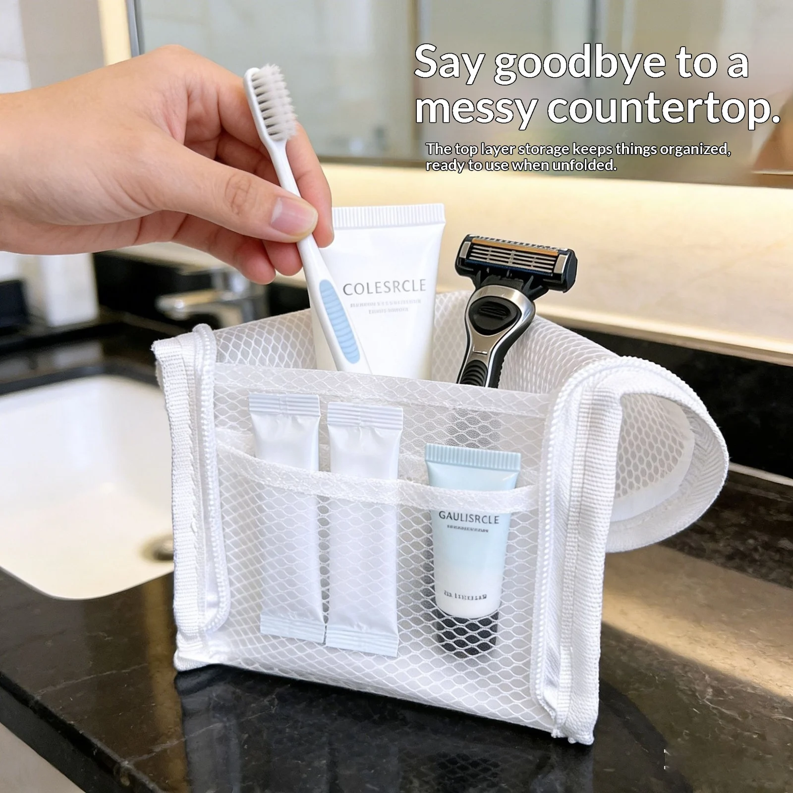 Portable Waterproof Toothbrush Storage Bag For Travel — image 3