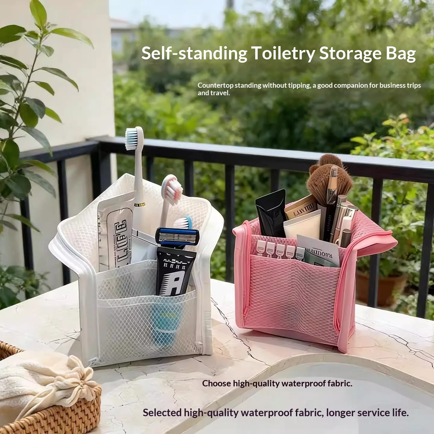 Portable Waterproof Toothbrush Storage Bag For Travel — image 4