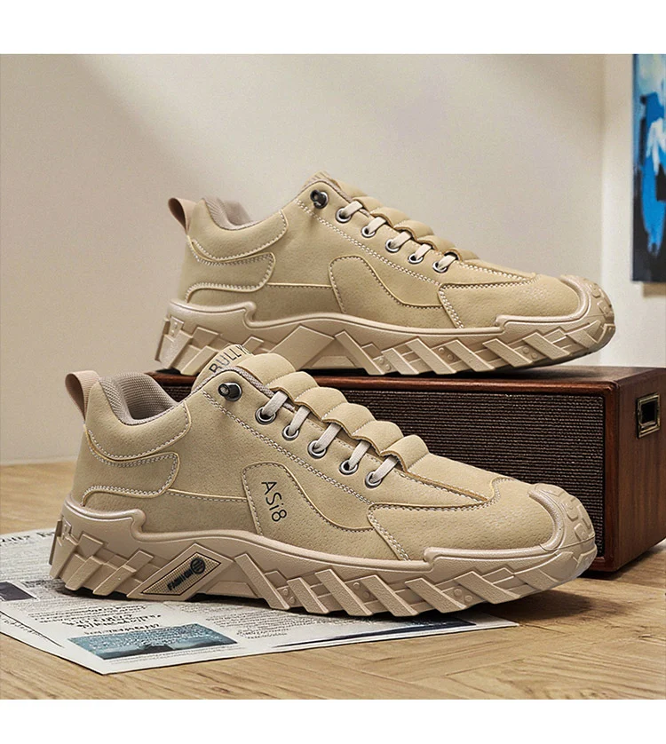 Premium Men's Platform Skate Shoes, Non-slip Wear-resistant Versatile Casual Athletic… — image 5