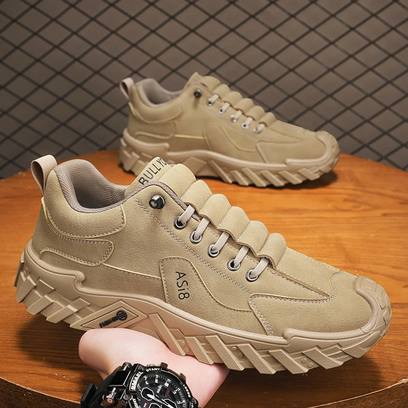 Premium Men's Platform Skate Shoes, Non-slip Wear-resistant Versatile Casual Athletic… — image 3