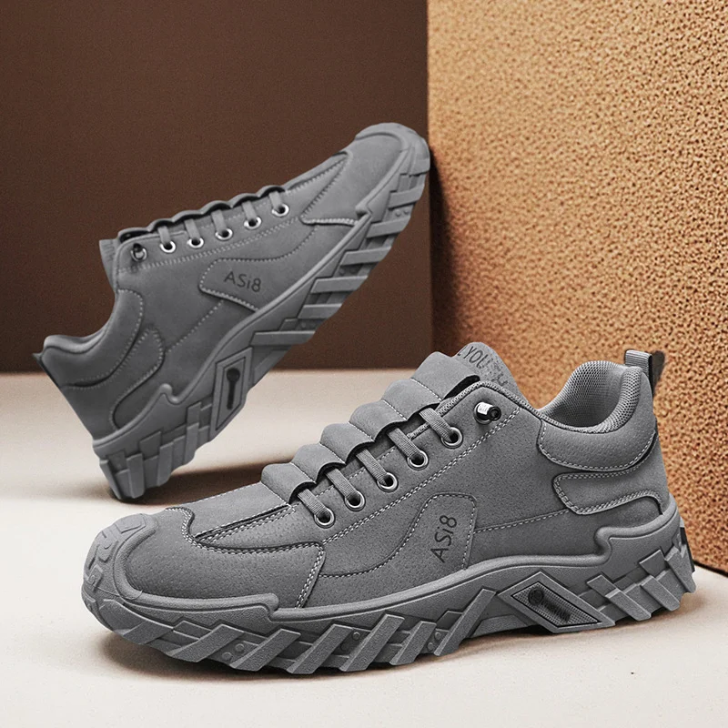 Premium Men's Platform Skate Shoes, Non-slip Wear-resistant Versatile Casual Athletic… — image 6