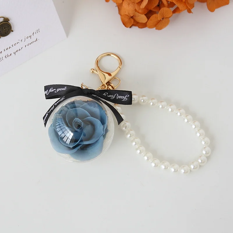 Preserved Flower Keychain Car Pendantfinished Product — image 15