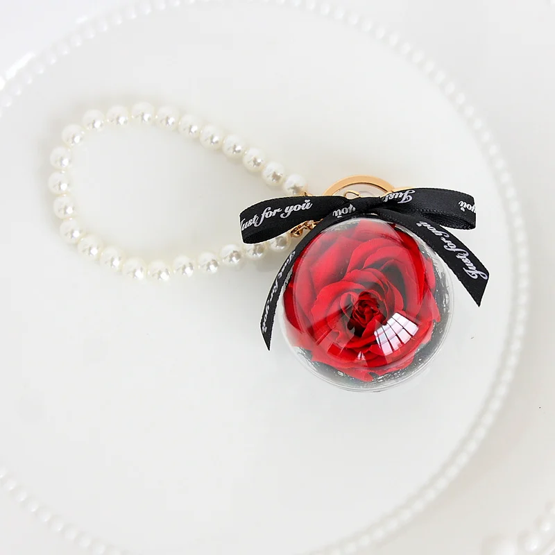 Preserved Flower Keychain Car Pendantfinished Product — image 12