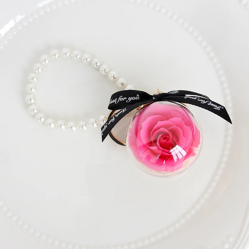 Preserved Flower Keychain Car Pendantfinished Product — image 10