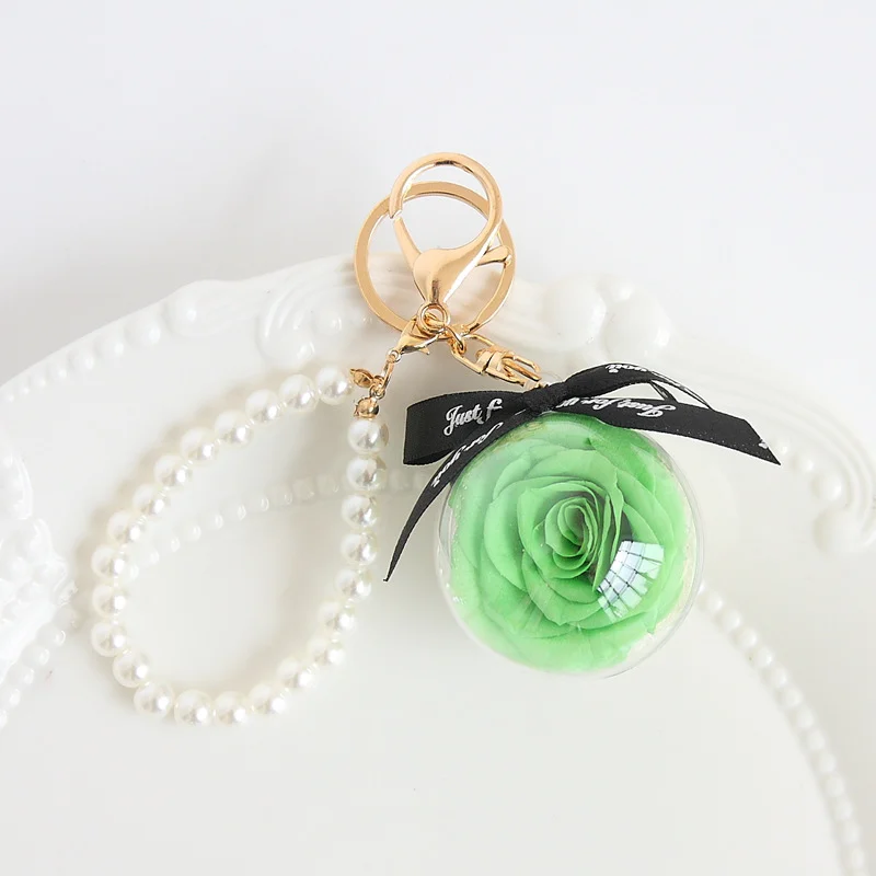 Preserved Flower Keychain Car Pendantfinished Product — image 19