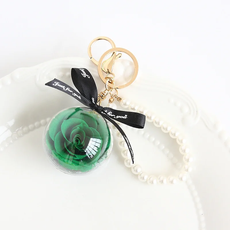 Preserved Flower Keychain Car Pendantfinished Product — image 20
