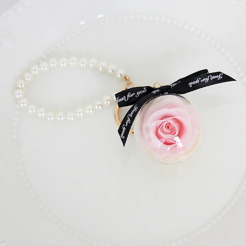 Preserved Flower Keychain Car Pendantfinished Product — image 11
