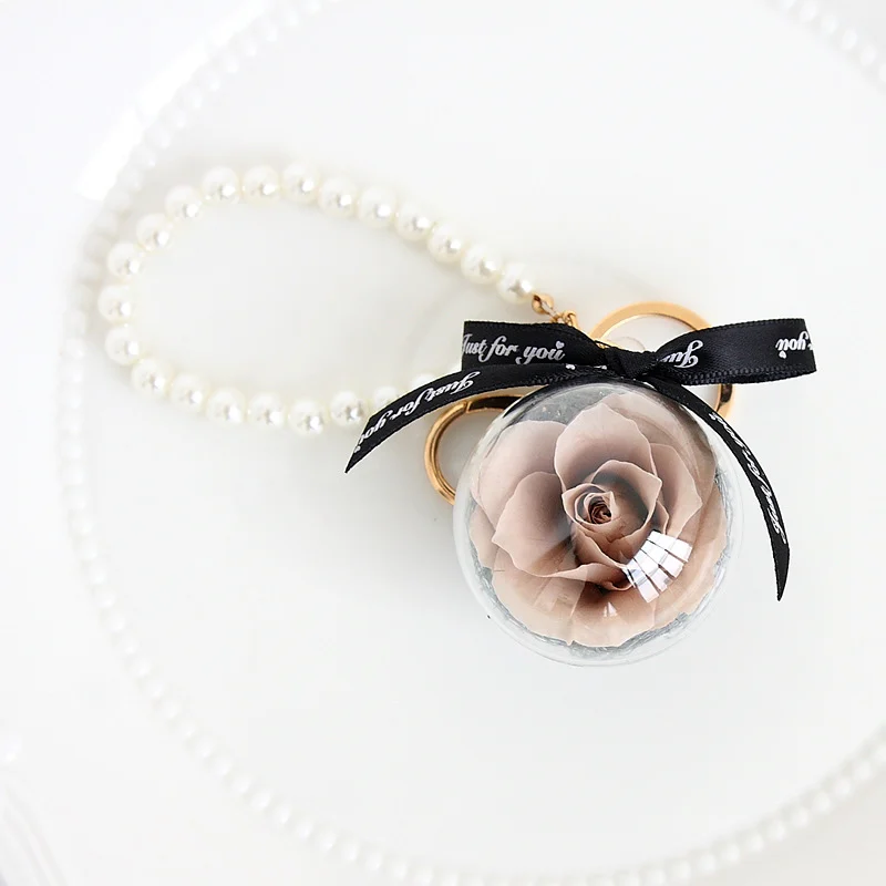 Preserved Flower Keychain Car Pendantfinished Product — image 17