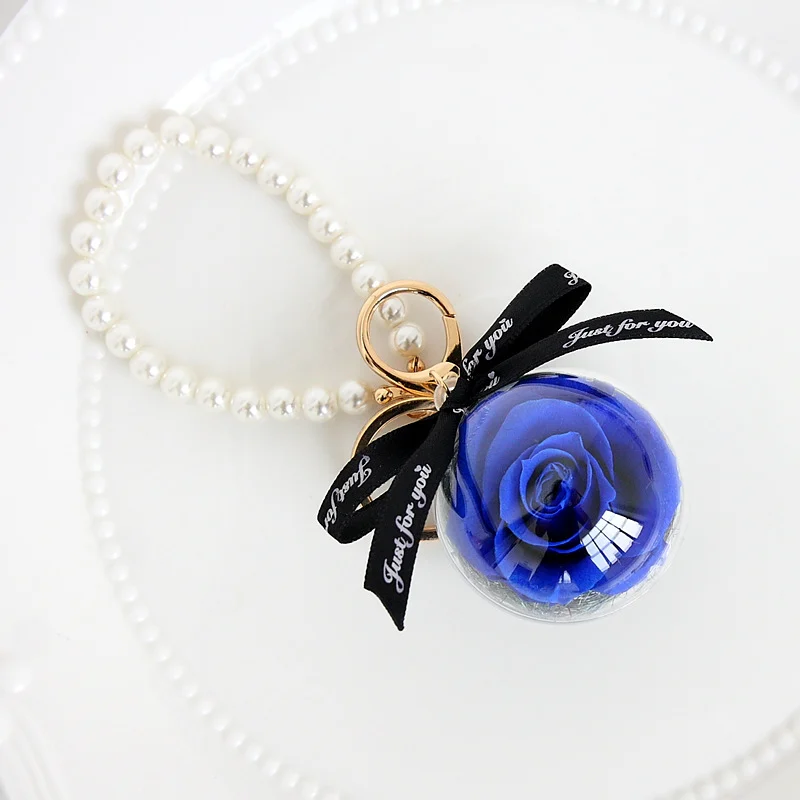 Preserved Flower Keychain Car Pendantfinished Product — image 14