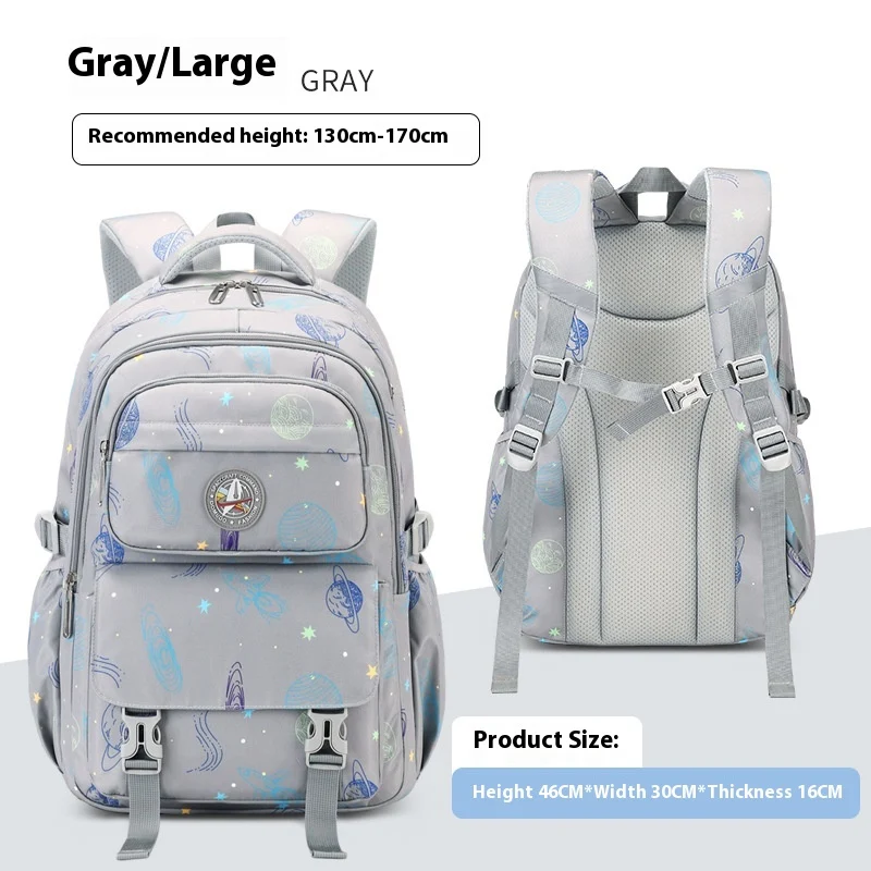 Primary School Student Starry Sky Leisure Schoolbag Junior High Backpack — image 8