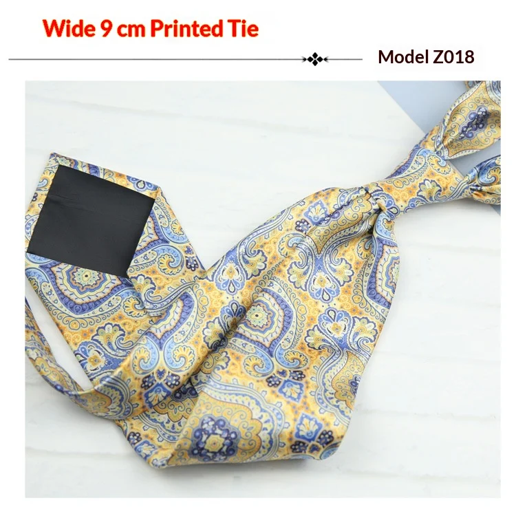Printed Casual Patterned Vintage Tie — image 5