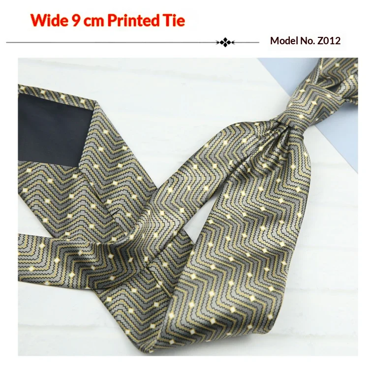 Printed Casual Patterned Vintage Tie — image 6