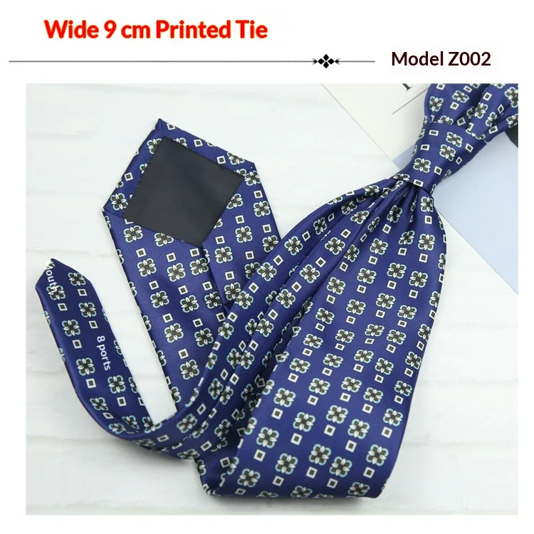 Printed Casual Patterned Vintage Tie — image 2