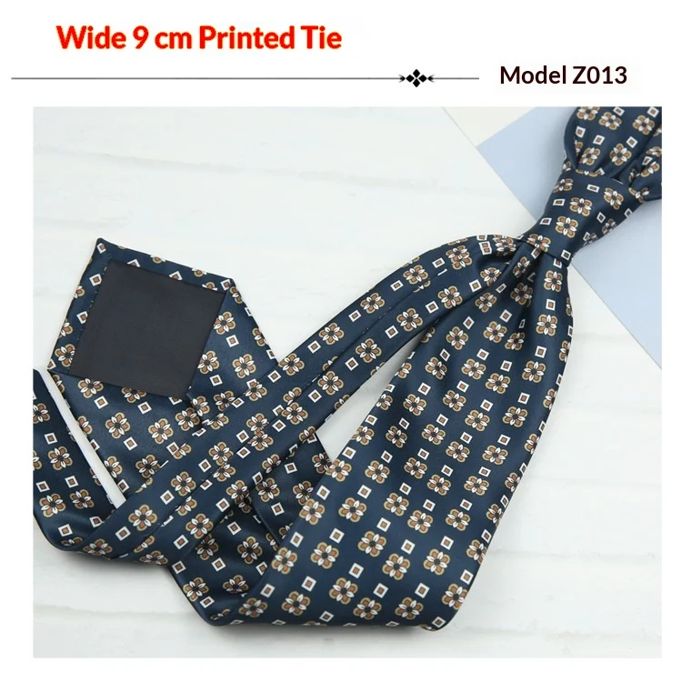 Printed Casual Patterned Vintage Tie — image 18