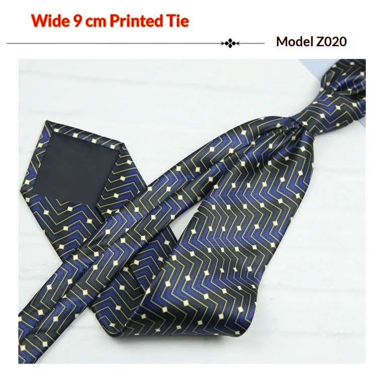 Printed Casual Patterned Vintage Tie — image 7